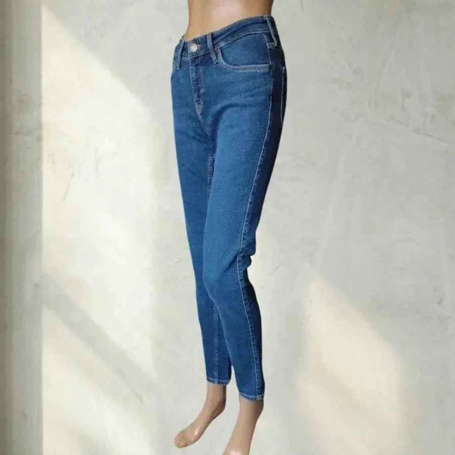 Nieuwe LEE jean model elly slim fit - hoge taille - rekbaar - indigo blauw – photo 7